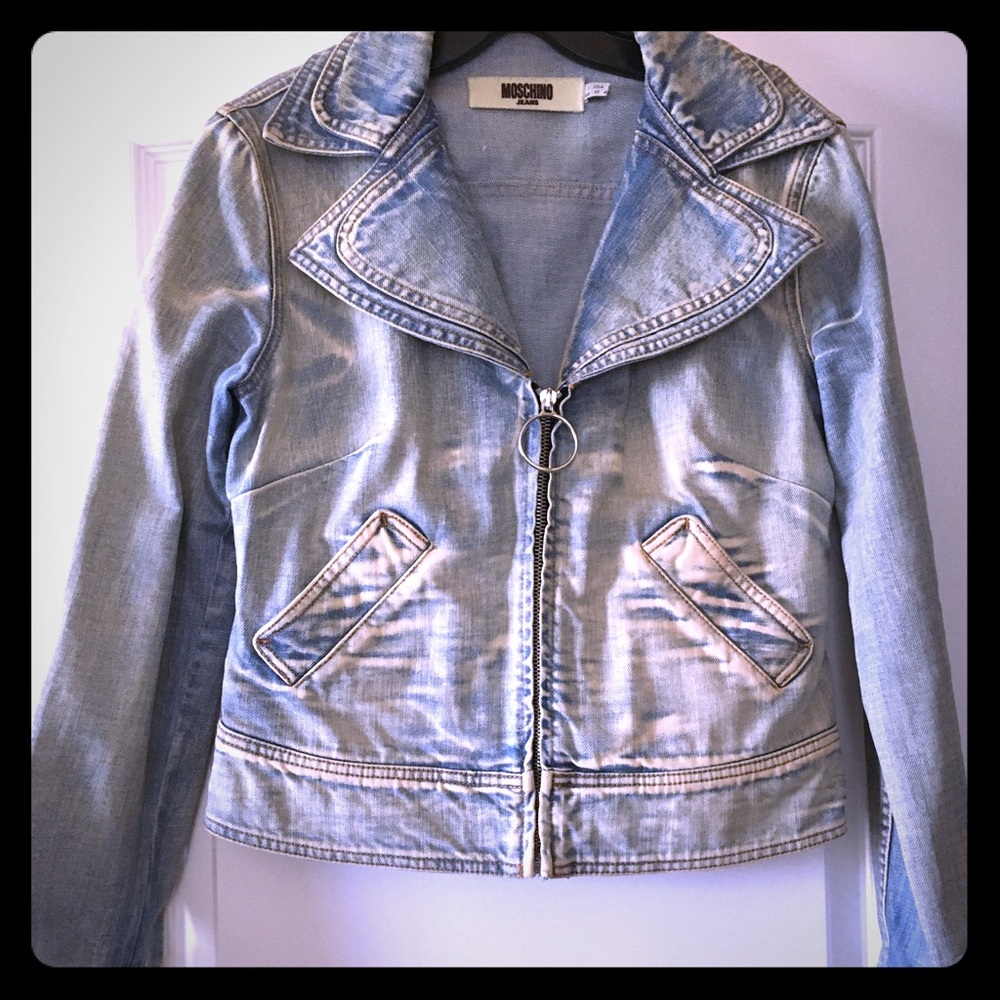 Moschino denim jacket vintage